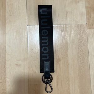 Lululemon Never Lost keychain